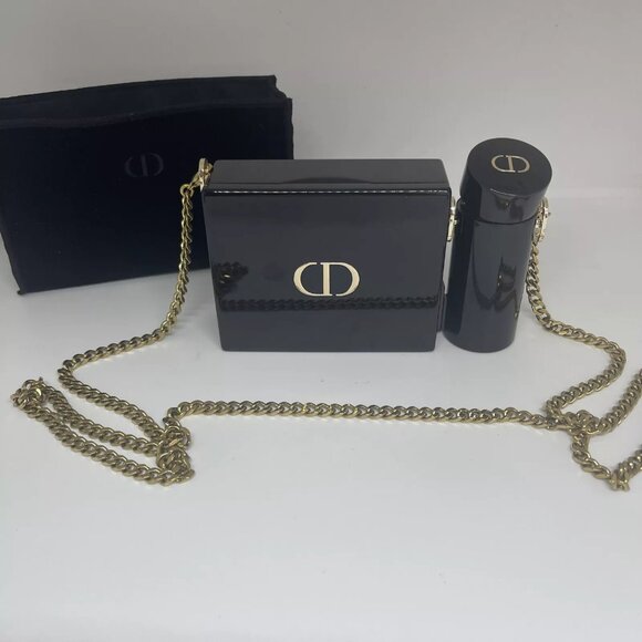 DIOR 2022 LIMITED EDITION ROUGE DIOR MINAUDIERE CLUTCH LIPSTICK COLLECTION - Picture 6 of 16